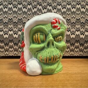 Disneyland Disney Trader Sam’s Enchanted Tiki Bar Holiday Zombie Mug 2025
